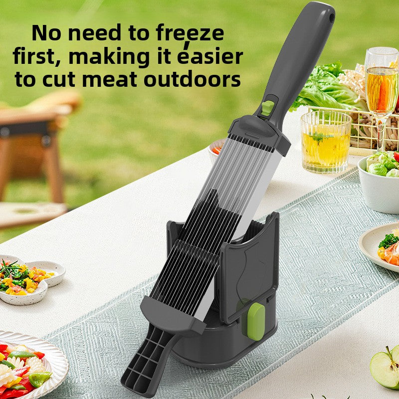 Kitchen multi-functional slicer for home use?slicing, shredding, dicing, and mincing meat