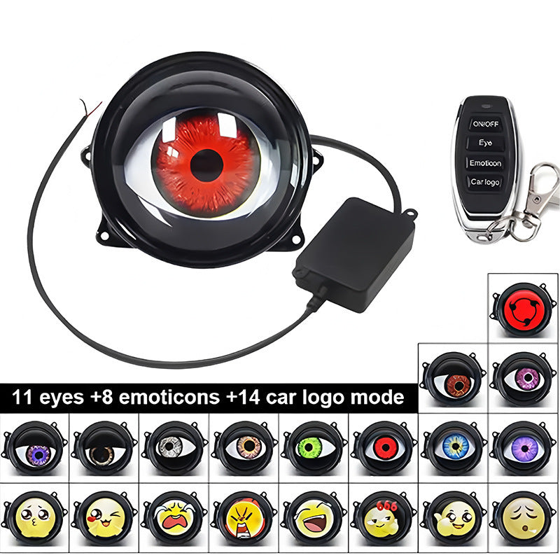 Devil Eye LED Dynamic Car Headlight Ambient Lamp