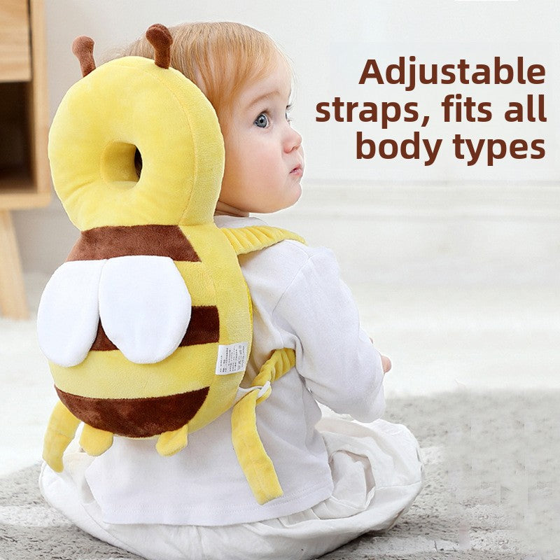 Infant Head Protection Pillow with Anti-Fall Design