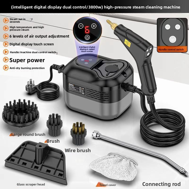 Household Steam Cleaner High Temperature Dual Control Fast Heating