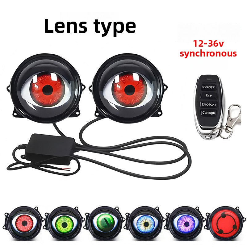 Devil Eye LED Dynamic Car Headlight Ambient Lamp