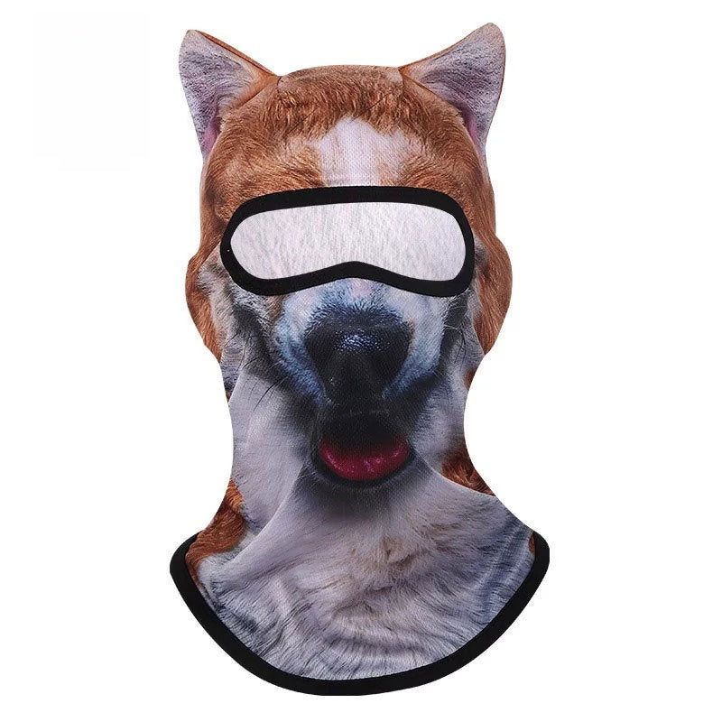 3D Animal Sun Protection Face Mask