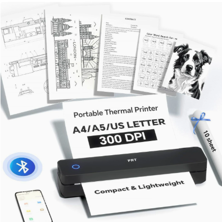 PocketPrint™ Mini Bluetooth Thermal Printer – Print Anything, Anywhere