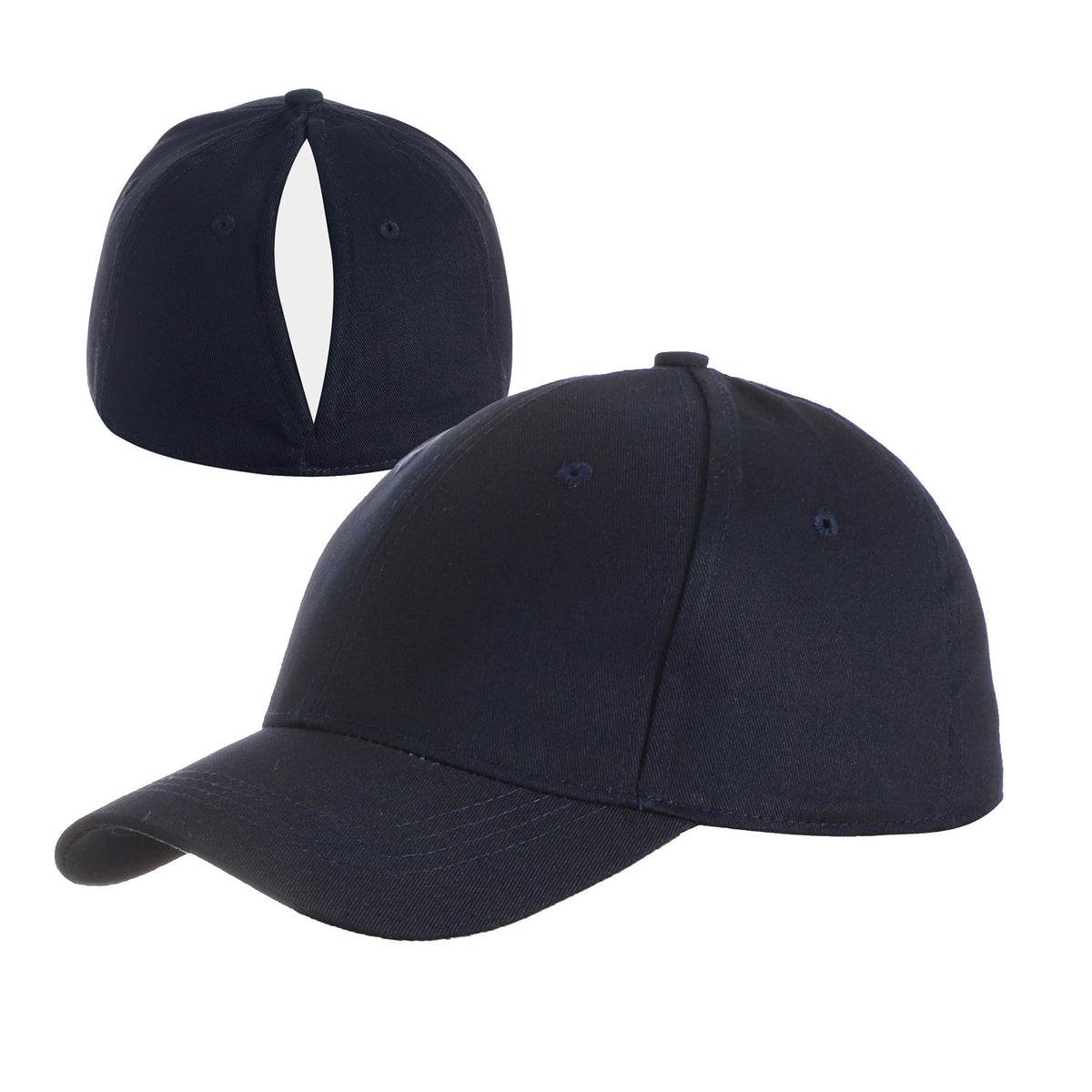 Magnetic Ponytail Baseball Cap for Women