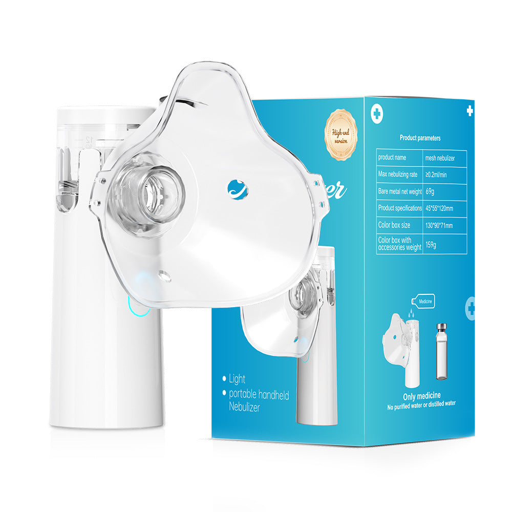 Portable Mesh Nebulizer for Home Use