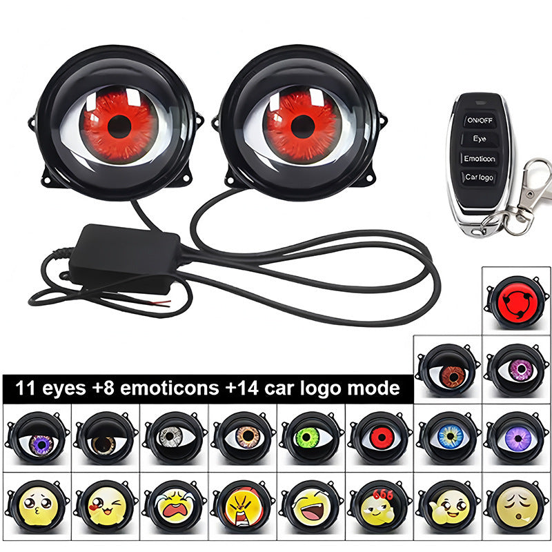 Devil Eye LED Dynamic Car Headlight Ambient Lamp