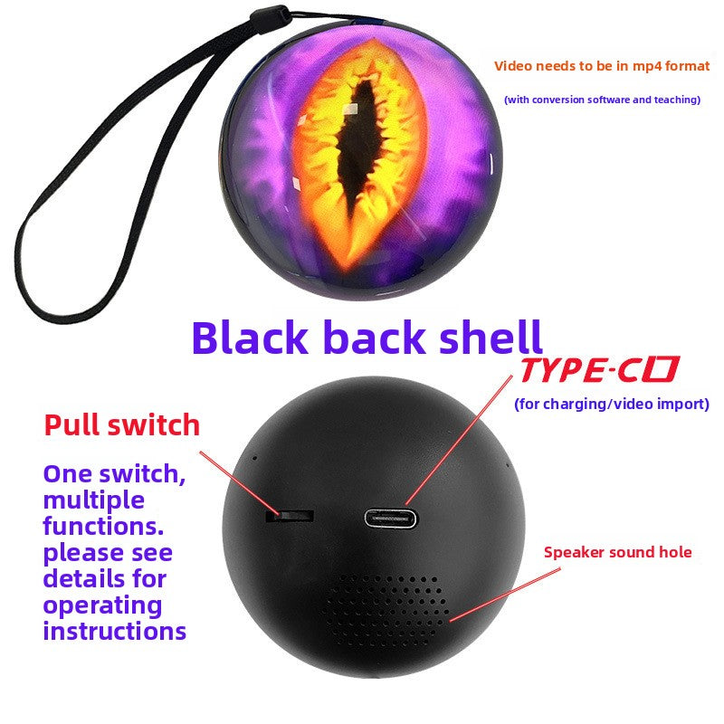 Crystal Memory Ball Video Player