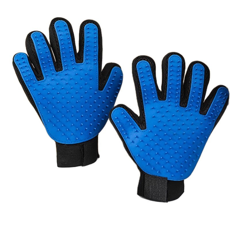 Pet Hair Removal Grooming Bath Gloves