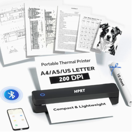 PocketPrint™ Mini Bluetooth Thermal Printer – Print Anything, Anywhere