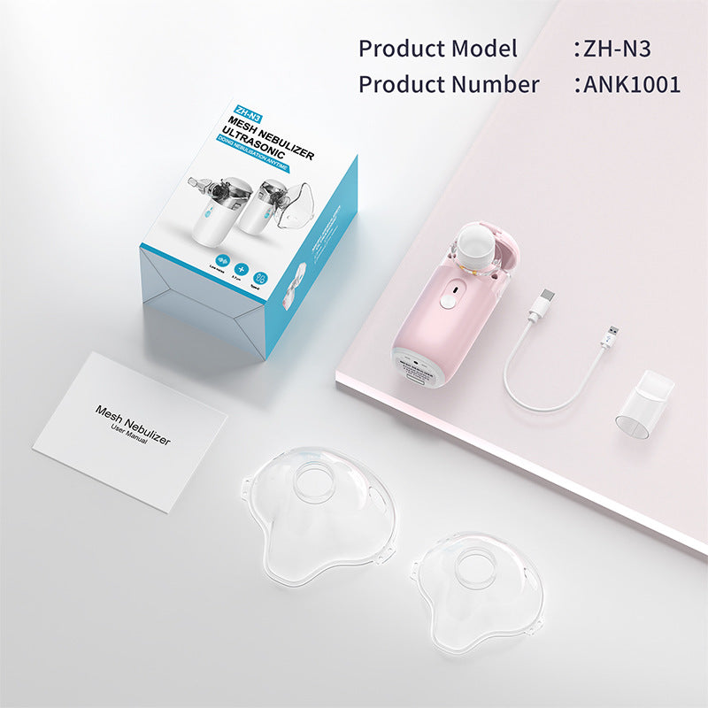 Portable Mesh Nebulizer for Home Use