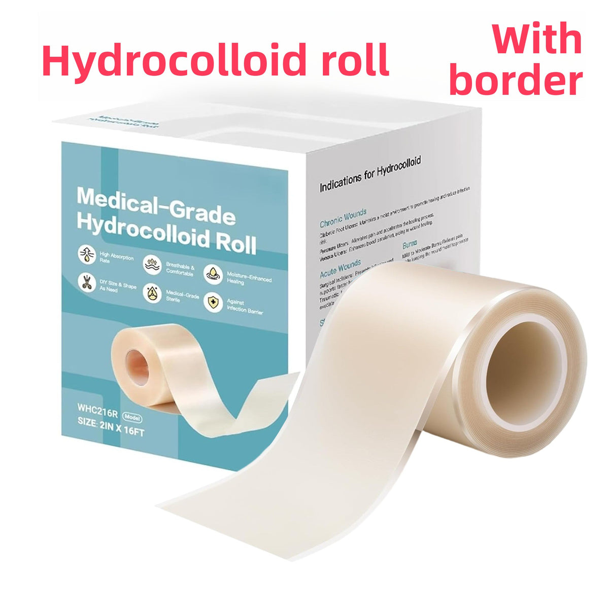 Flexible Hydrocolloid Dressing Roll