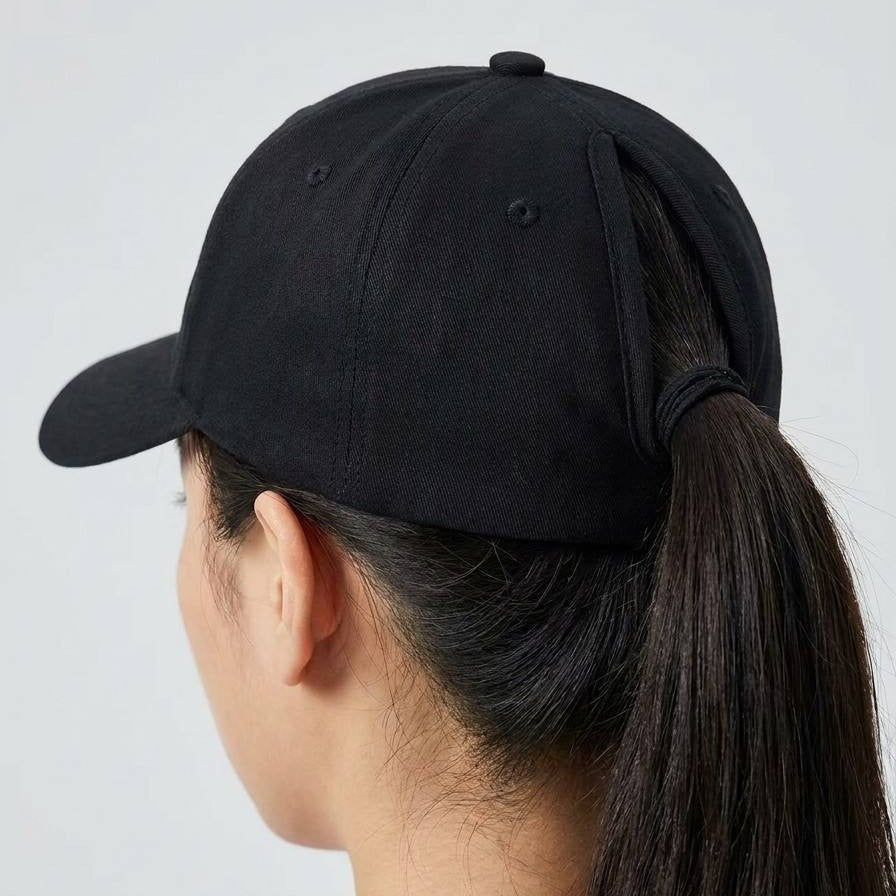 Magnetic Ponytail Baseball Cap for Women