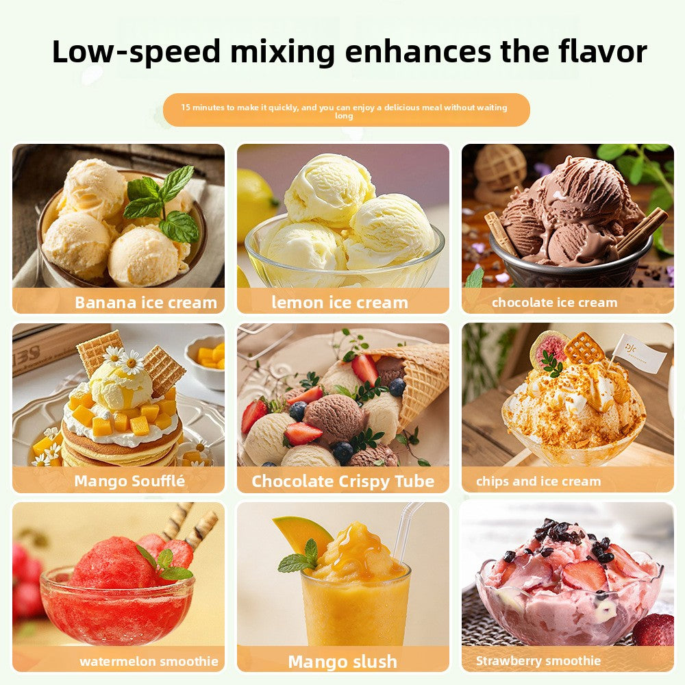 Automatic Home Ice Cream Maker Machine