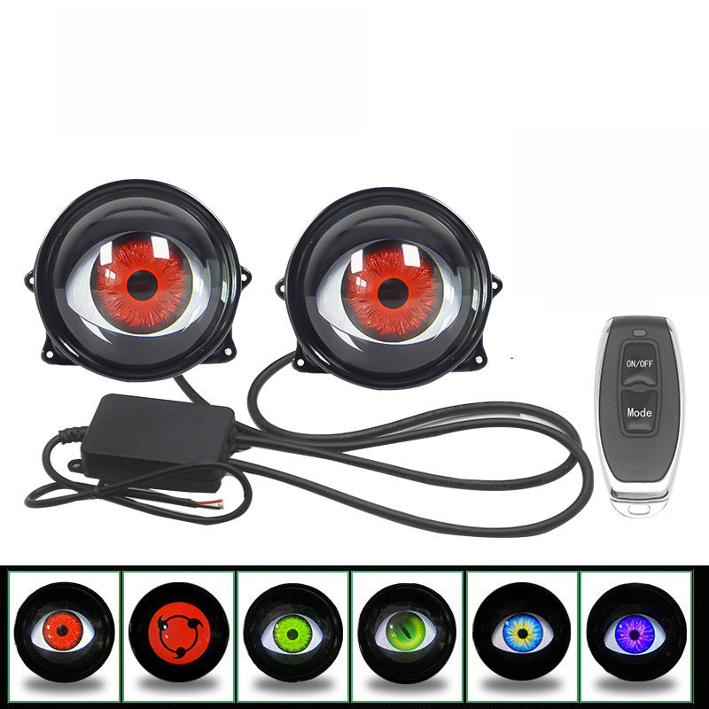 Devil Eye LED Dynamic Car Headlight Ambient Lamp