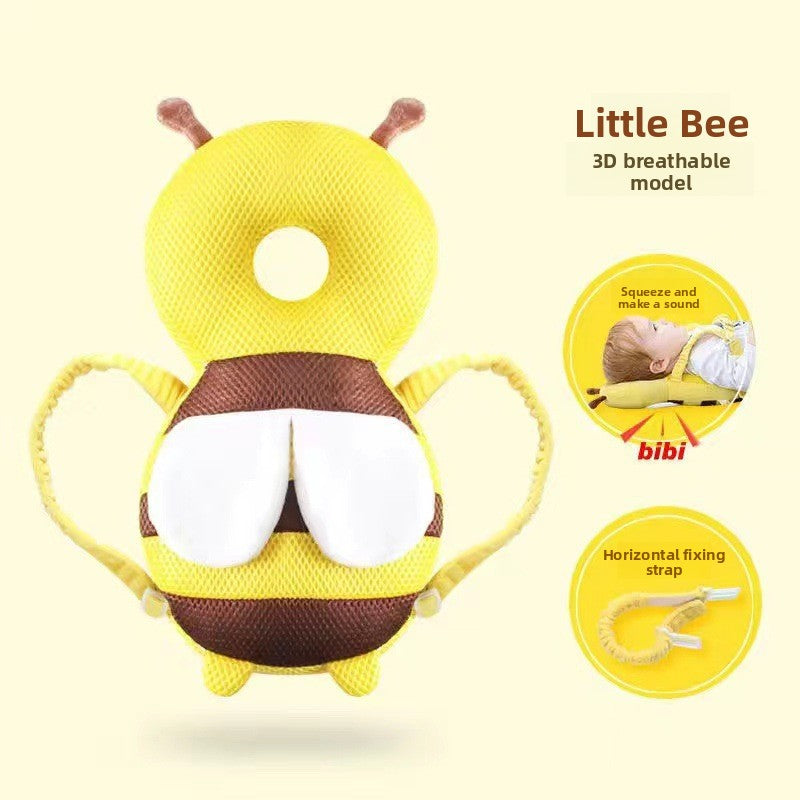 Infant Head Protection Pillow with Anti-Fall Design