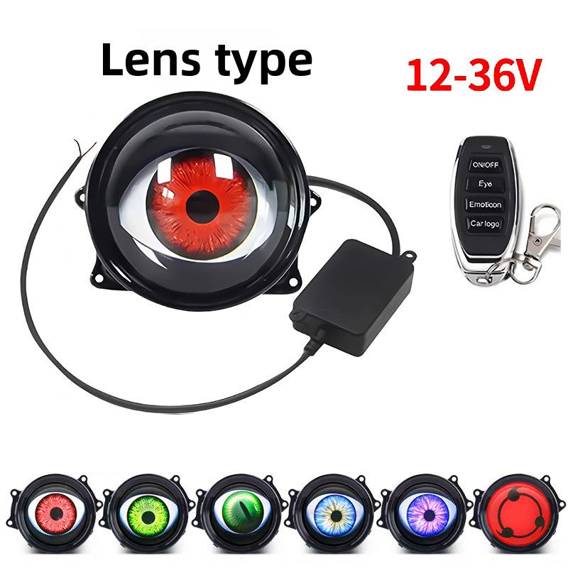 Devil Eye LED Dynamic Car Headlight Ambient Lamp