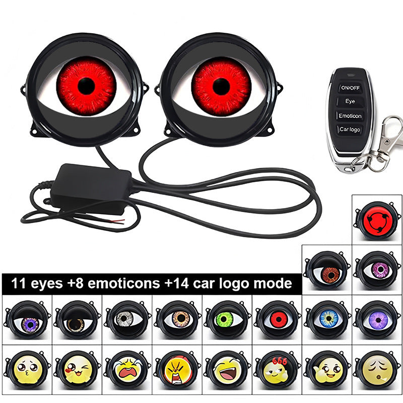 Devil Eye LED Dynamic Car Headlight Ambient Lamp